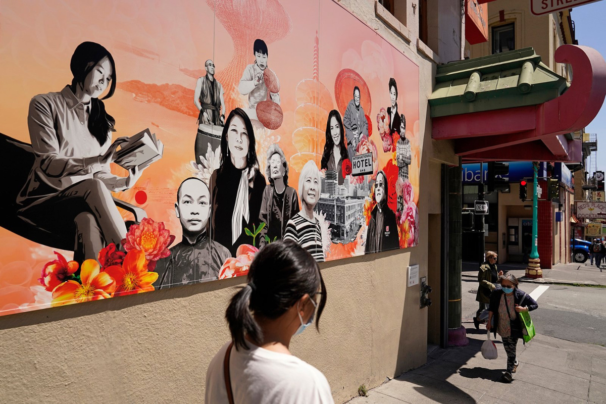 US San Francisco AAPI Community Heroes mural