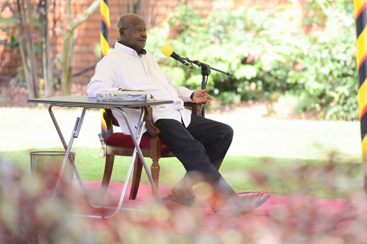 Uganda President Yoweri Museveni 