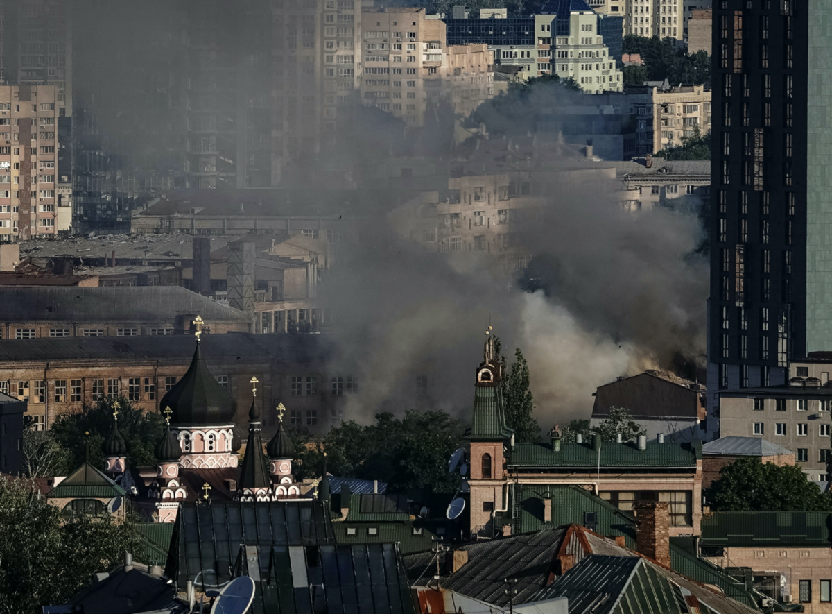 Ukraine Kyiv missile strikes4