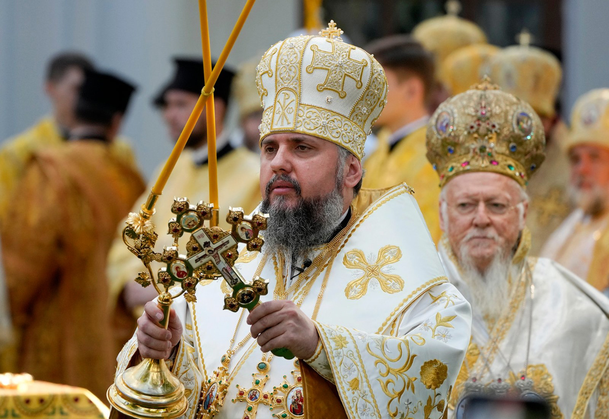 Ukraine Ukrainian Church Metropolitan Epiphanius