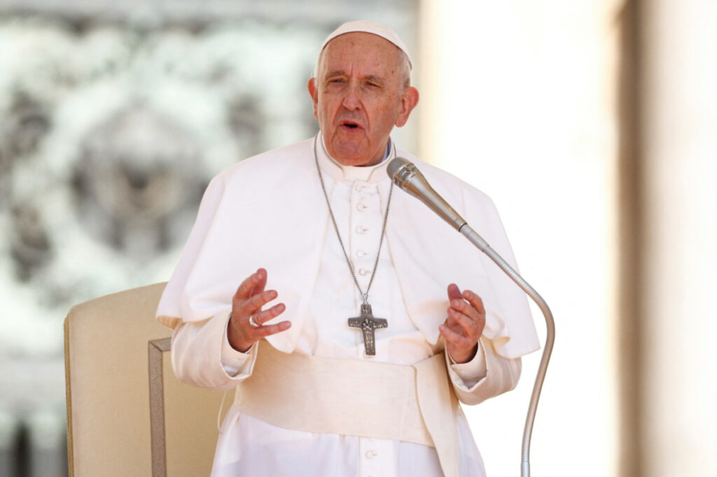 Vatican weekly audience Pope Francis 8 Jun 2022