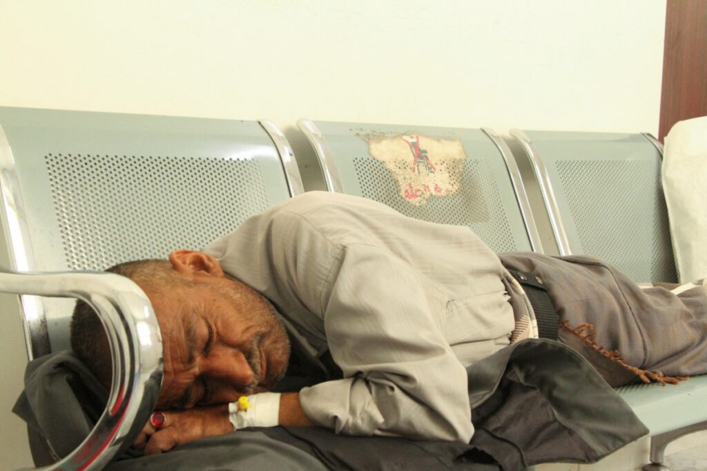 Yemen Taiz blood cancer patient