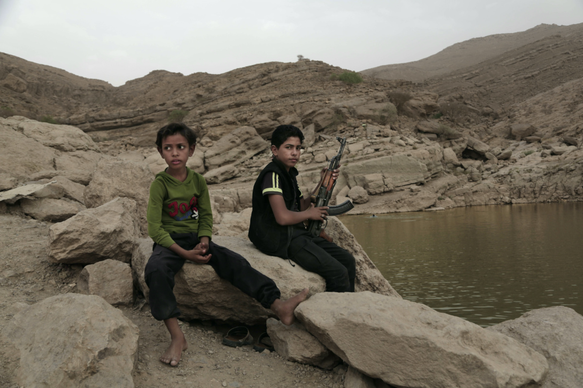 Yemen child soldiers2
