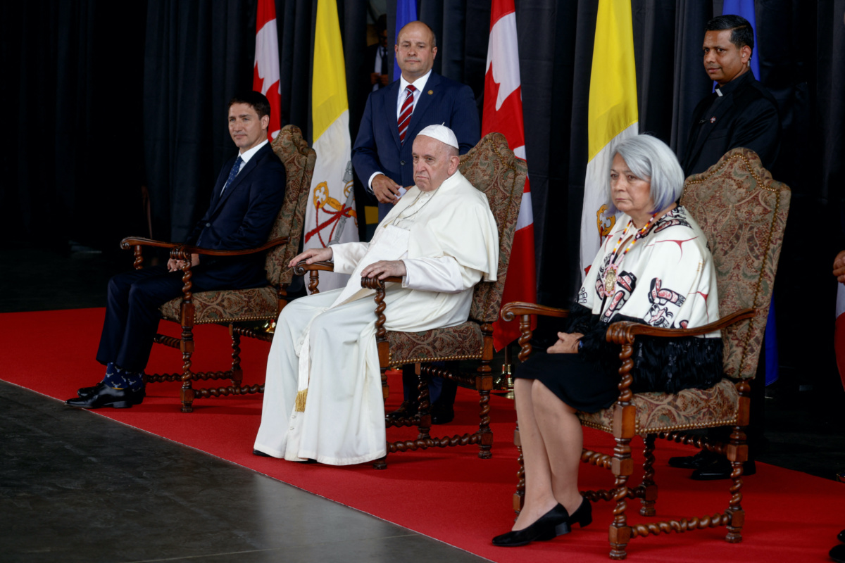 Canada Edmonton Pope Francis2