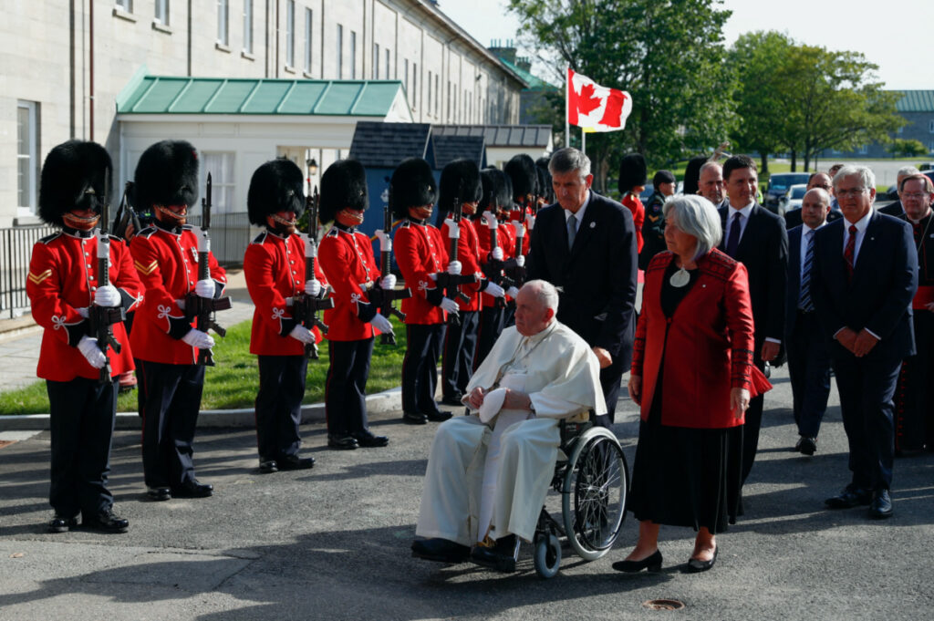 Canada Quebec Pope Francis1