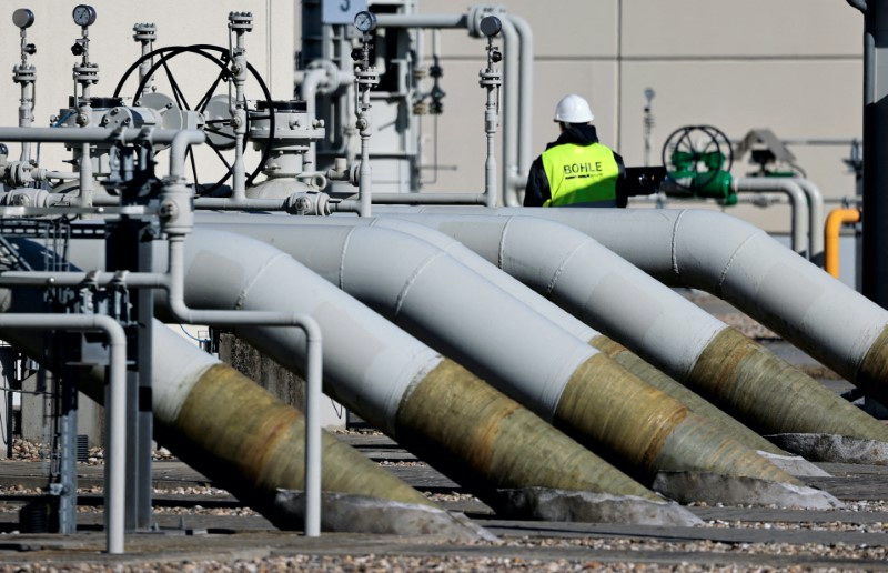Germany Lubmin Nord Stream 1 pipeline2