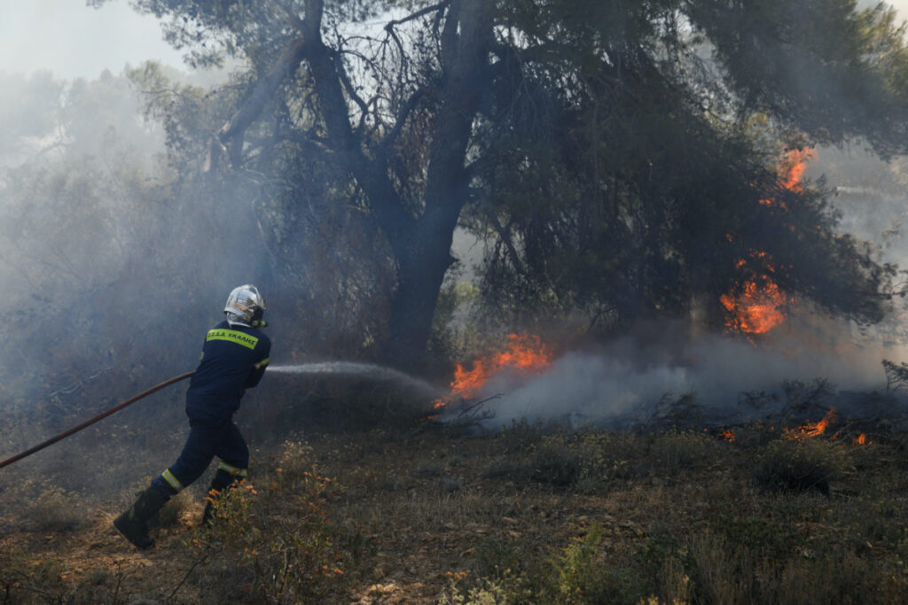 Greece Athens wildfires