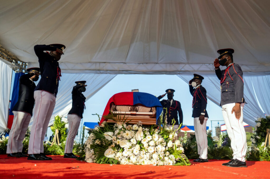 Haiti President Jovenel Moise funeral