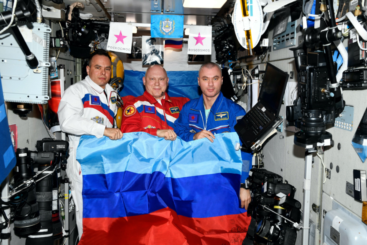 ISS Russian cosmonauts