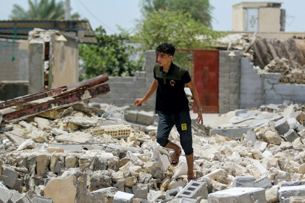Iran Sayeh Khosh village earthquake