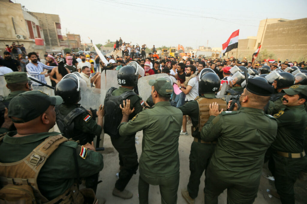 Iraq Basra protests