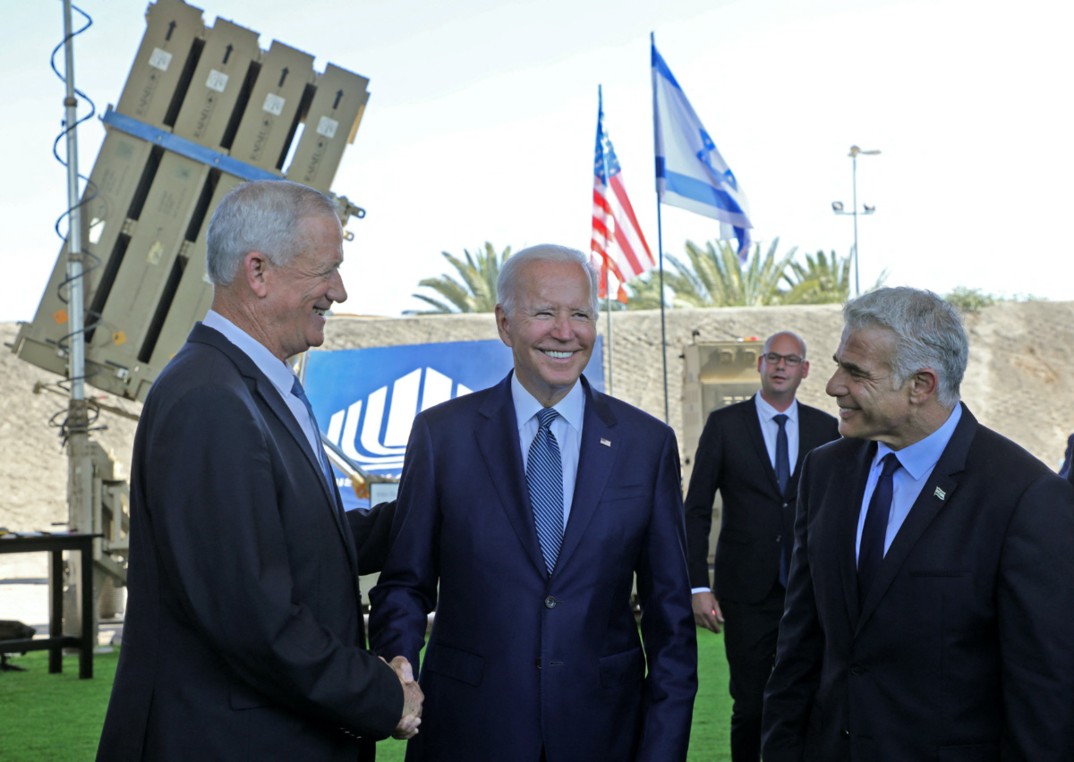 Israel Joe Biden Iron Dome defence system