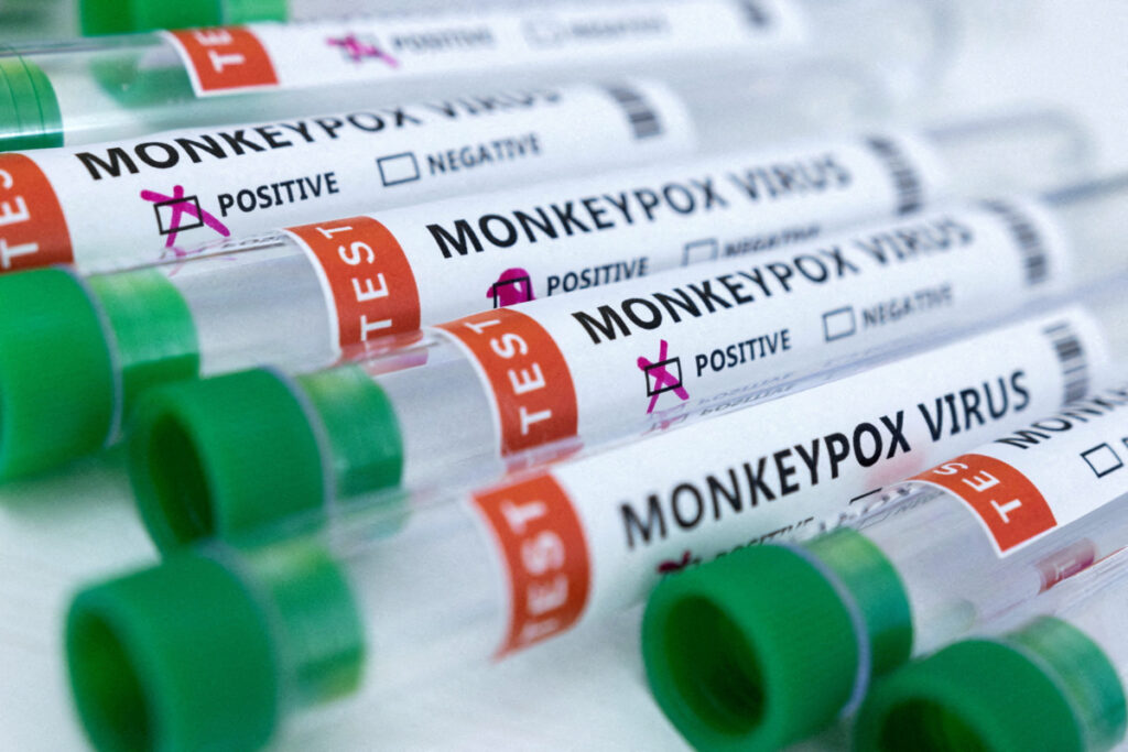 Monkeypox virus tubes