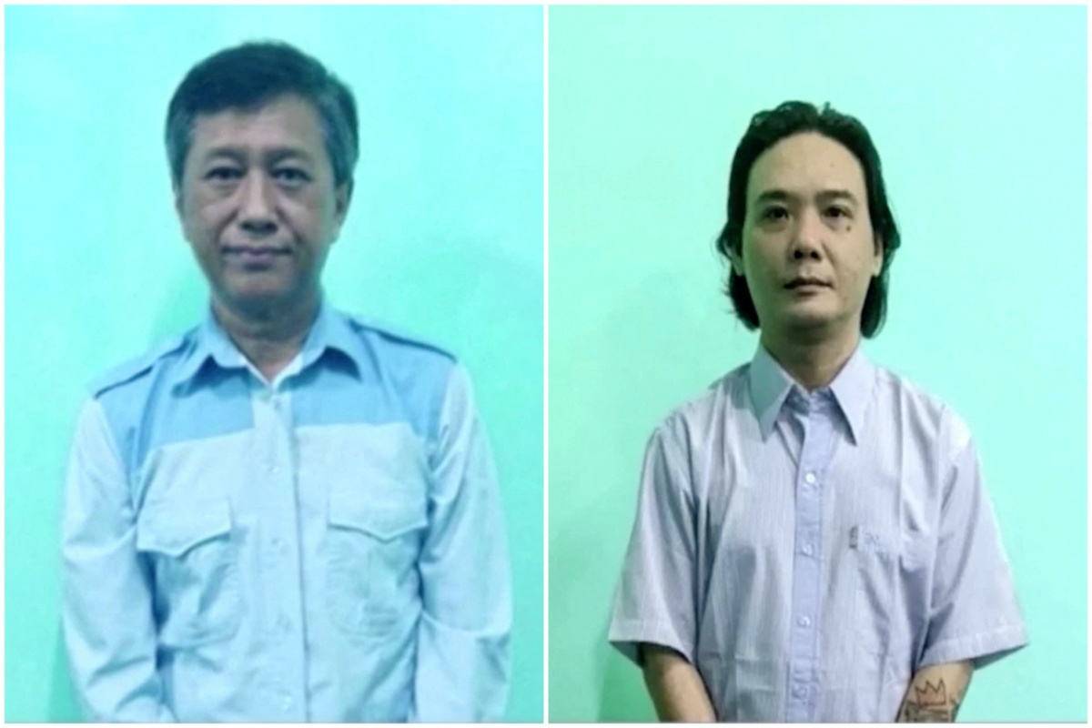 Myanmar Kyaw Min Yu and Phyo Zeyar Thaw