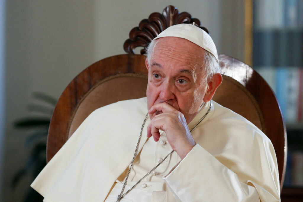 Pope Francis Reuters interview