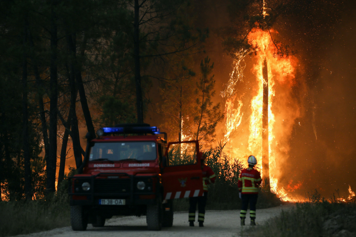 Portugal Ourem wildfires