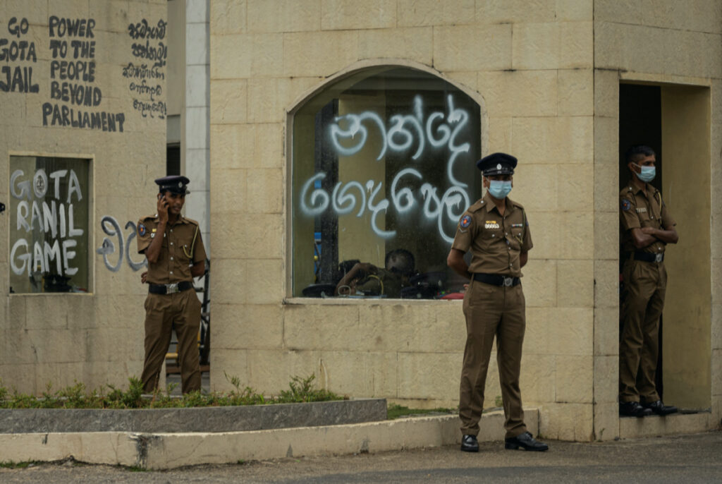 Sri Lanka Colombo security forces