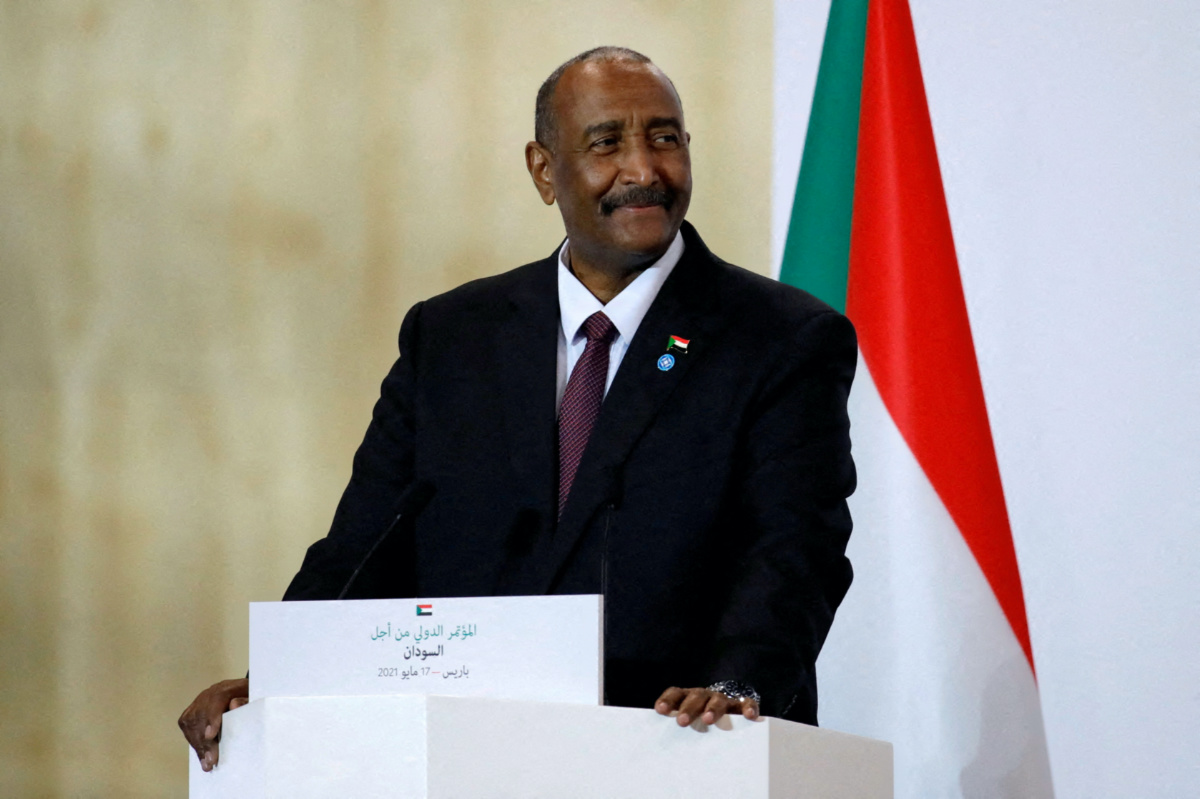 Sudan Sovereign Council Chief General Abdel Fattah al Burhan 