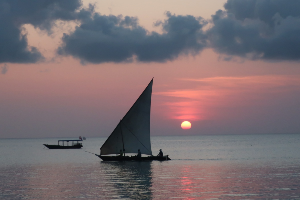 Tanzania Zanzibar sunset