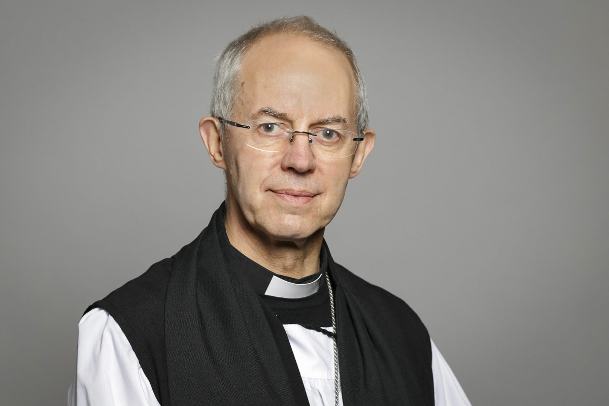 UK Archbishop of Canterbury Justin Welby
