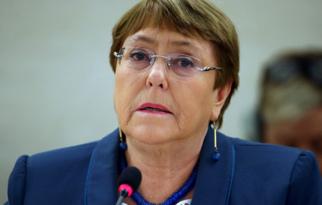 UN Michelle Bachelet 27 Feb 2020