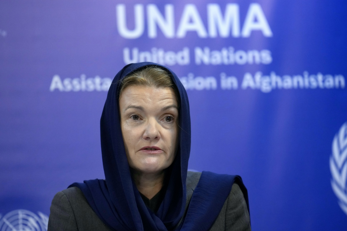 UN UNAMA Fiona Frazer