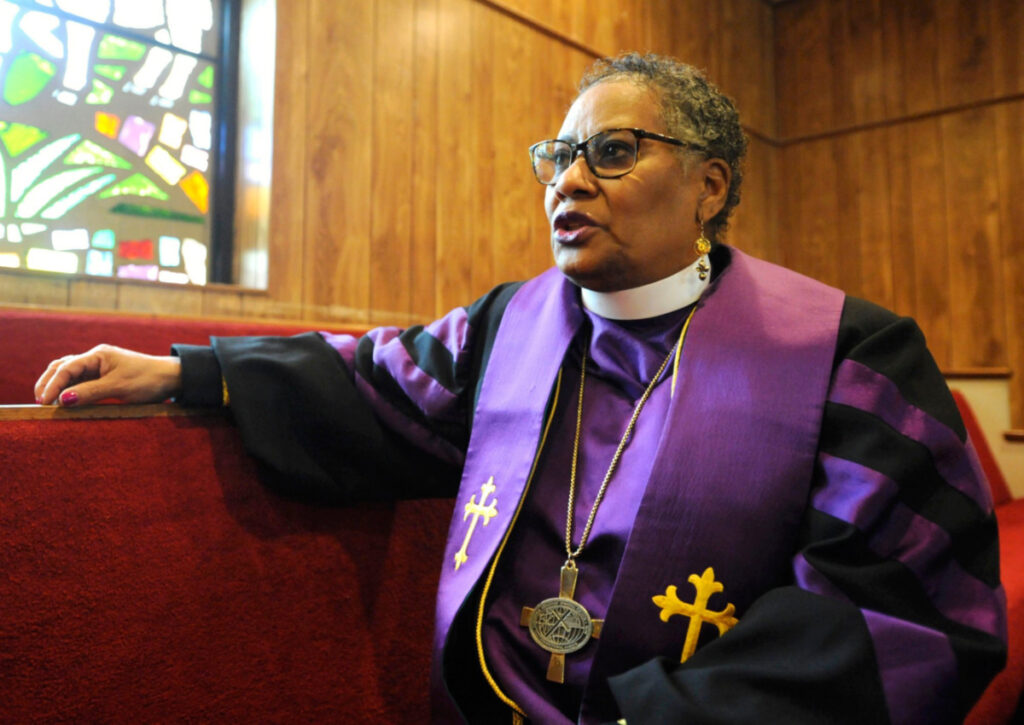 US Bishop Teresa Jefferson Snorton of the Christian Methodist Episcopal Church