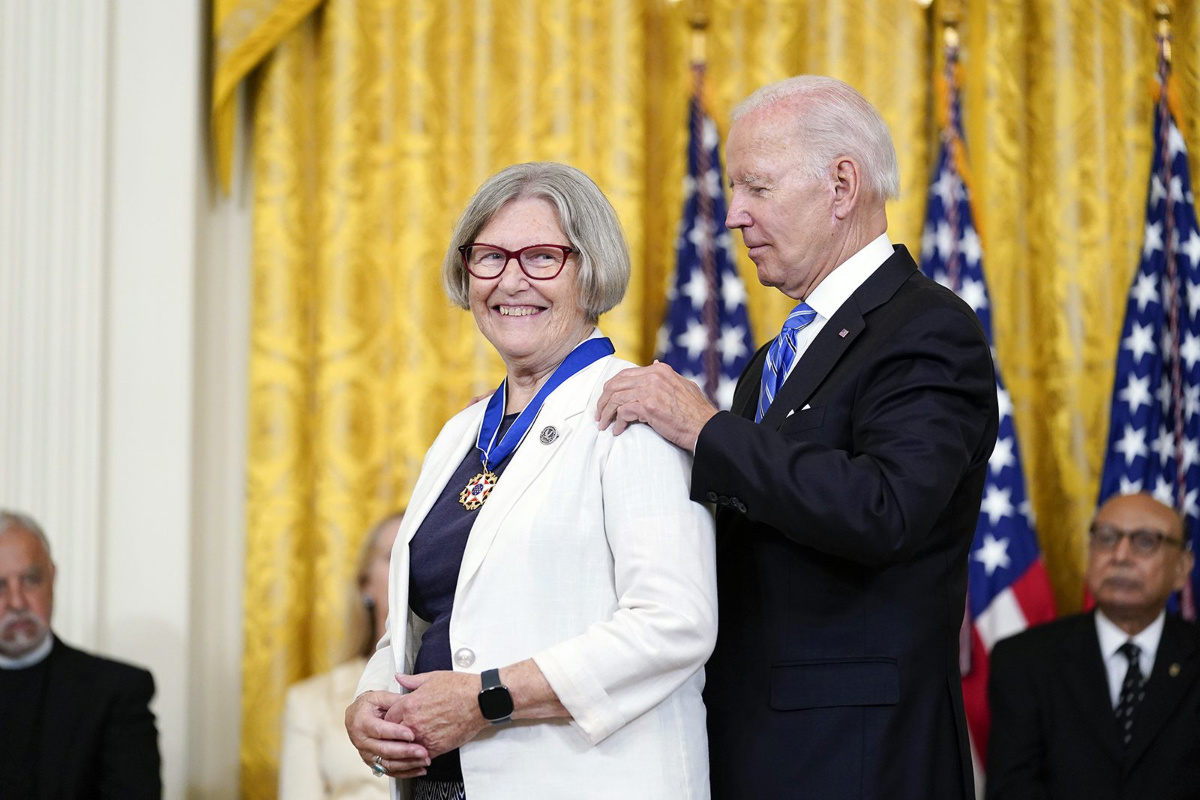 US Presidential Medal of Freedom Sister Simone Campbell