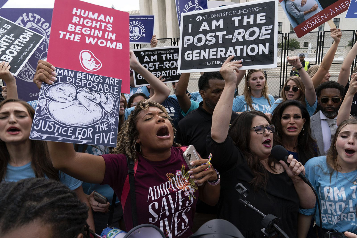 US SCOTUS anti abortion activists