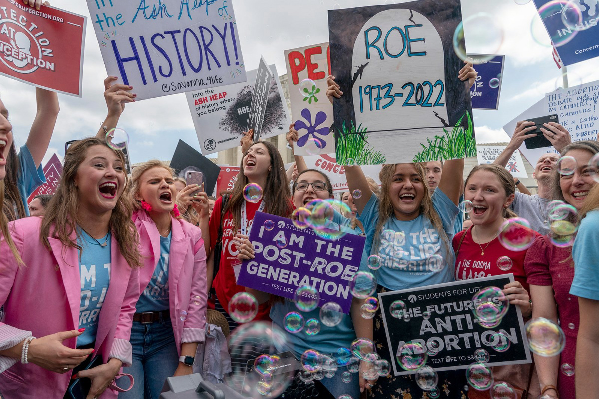 US US Supreme Court anti abortion protestors