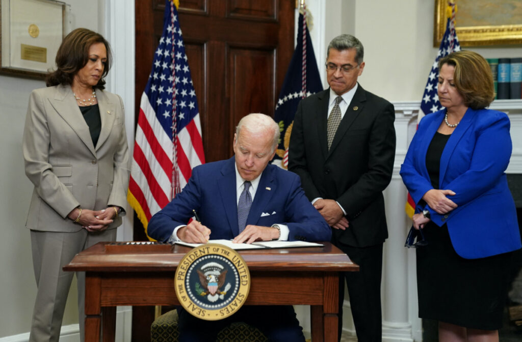 US White House Joe Biden abortion executive order