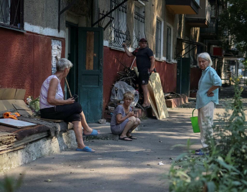 Ukraine Donbas Kramatorsk residents1