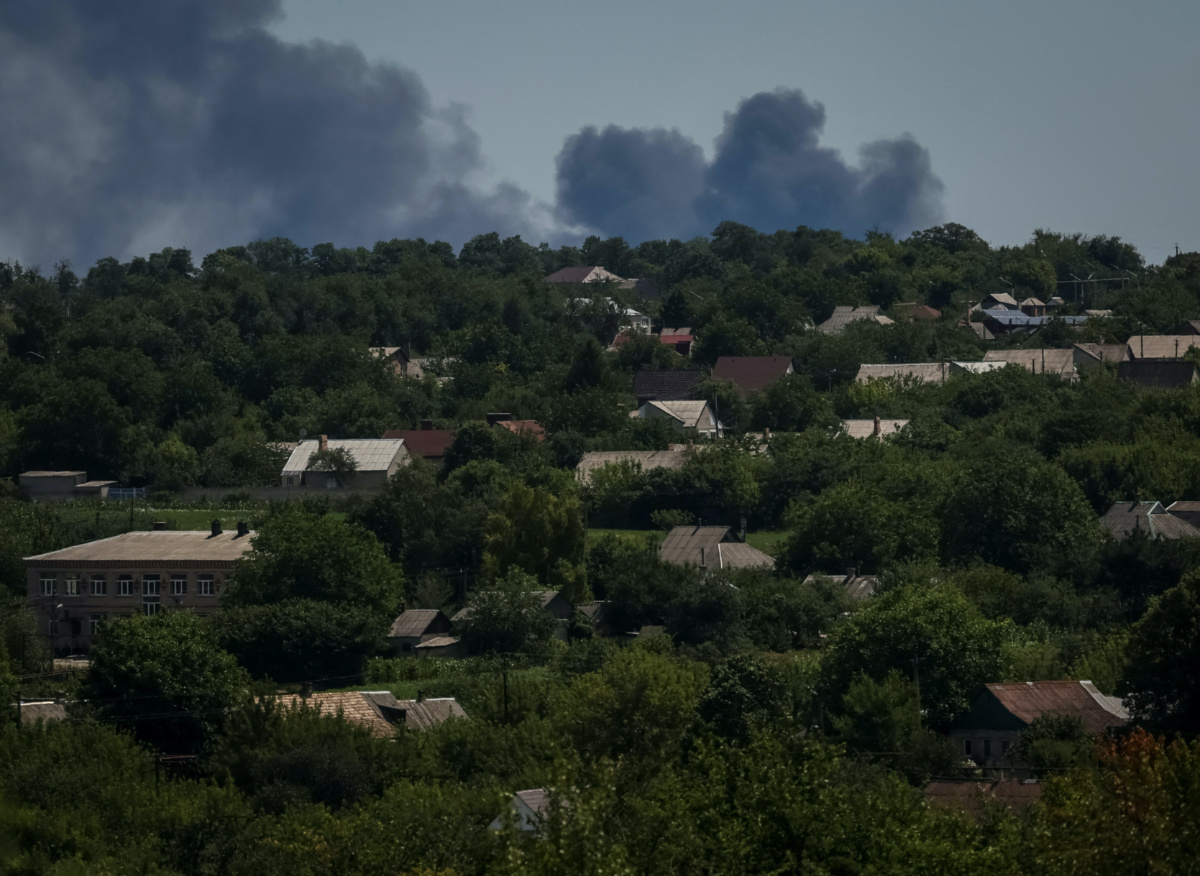 Ukraine Donbas shelling