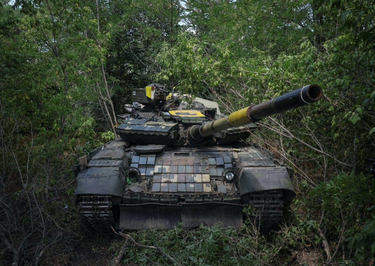Ukraine Donbas tank