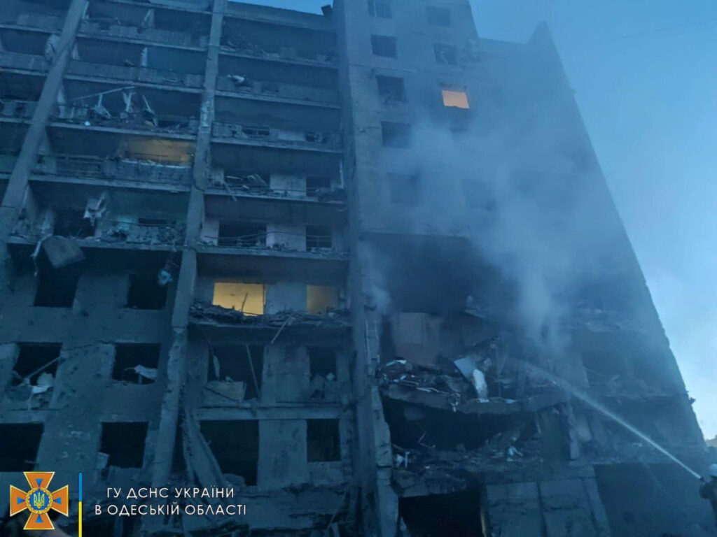 Ukraine Odesa apartment building