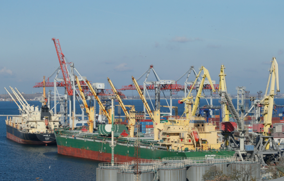 Ukraine Odesa cargo ships