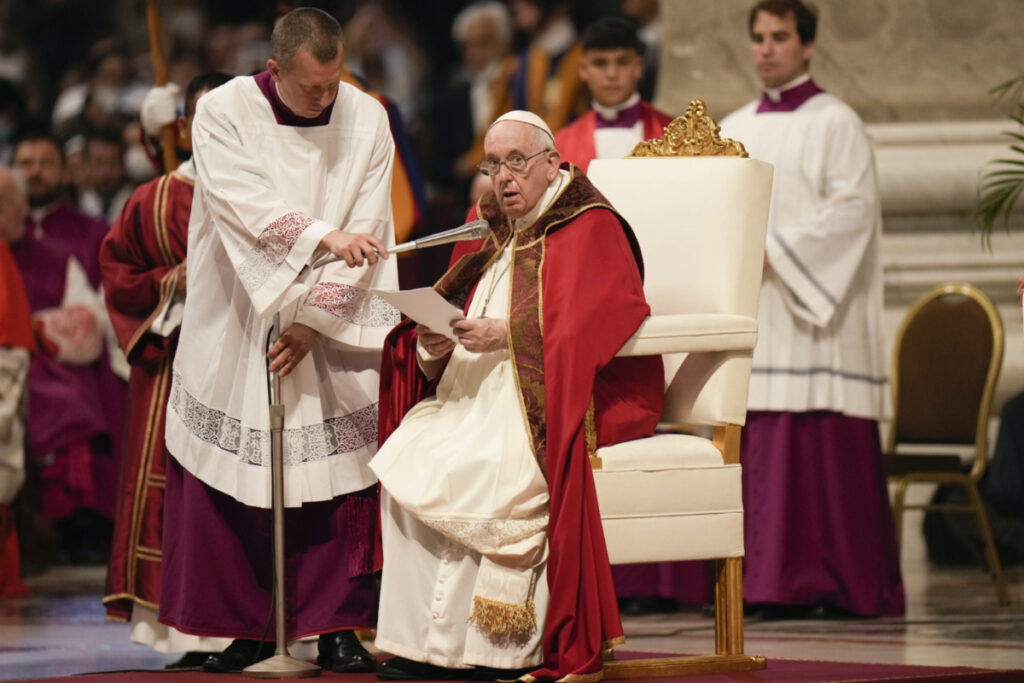 Vatican Pope Francis Mass on the Solemnity of Saints Peter and Paul