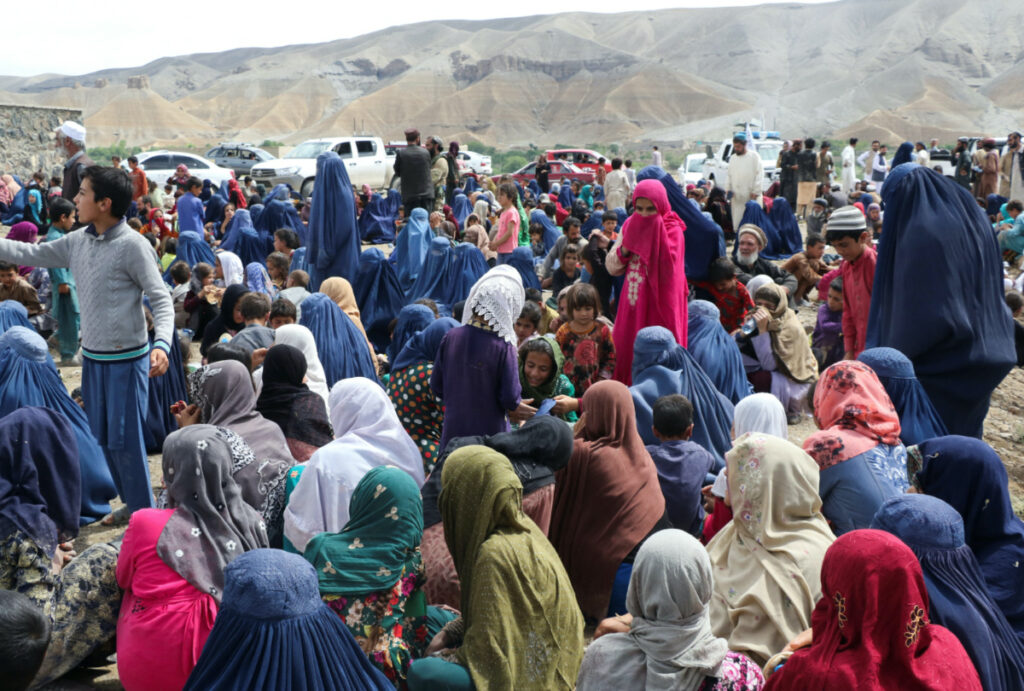 Afghanistan displaced families floods
