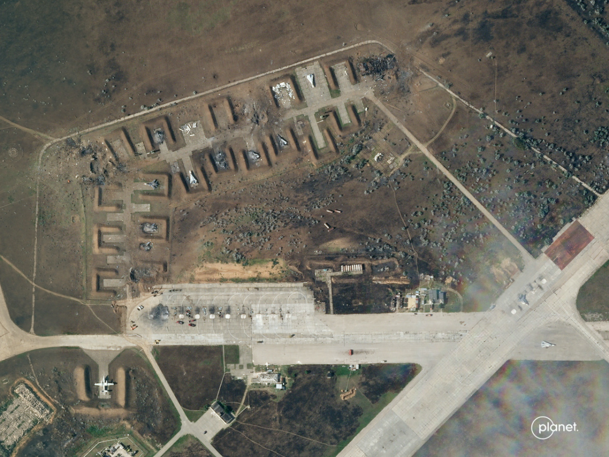 Crimea Saky air base