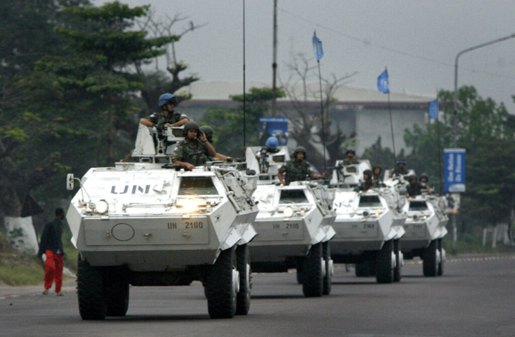 DRC Kinshasa UN peacekeepers