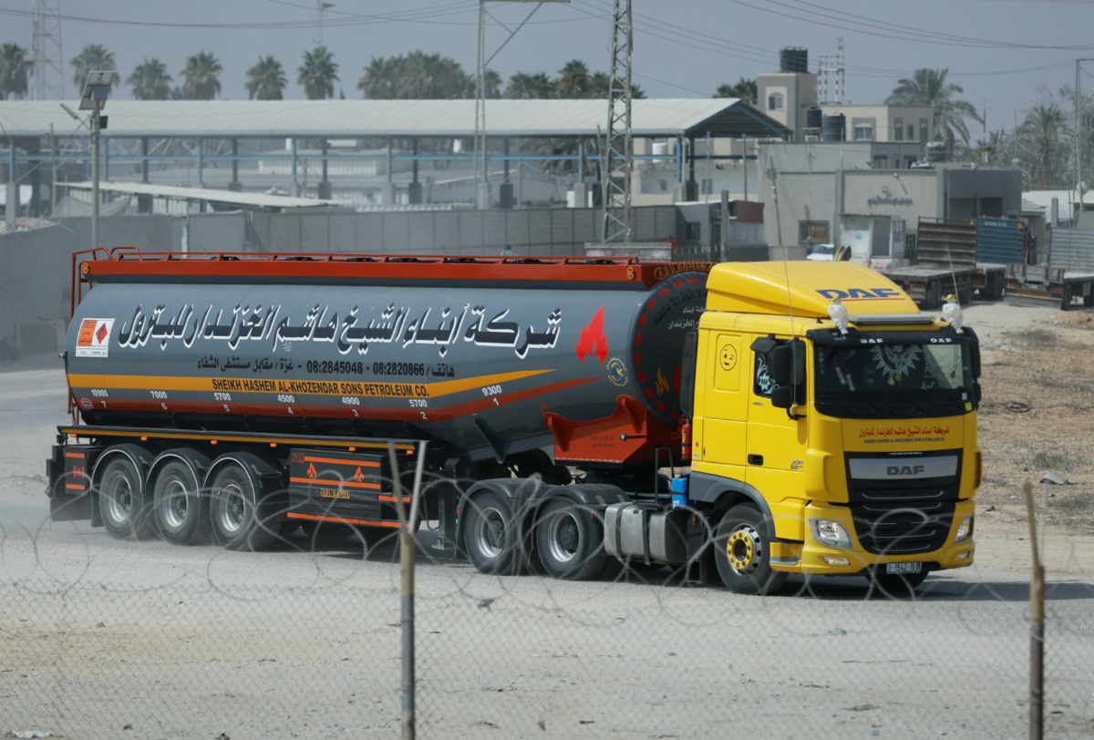 Gaza fuel imports