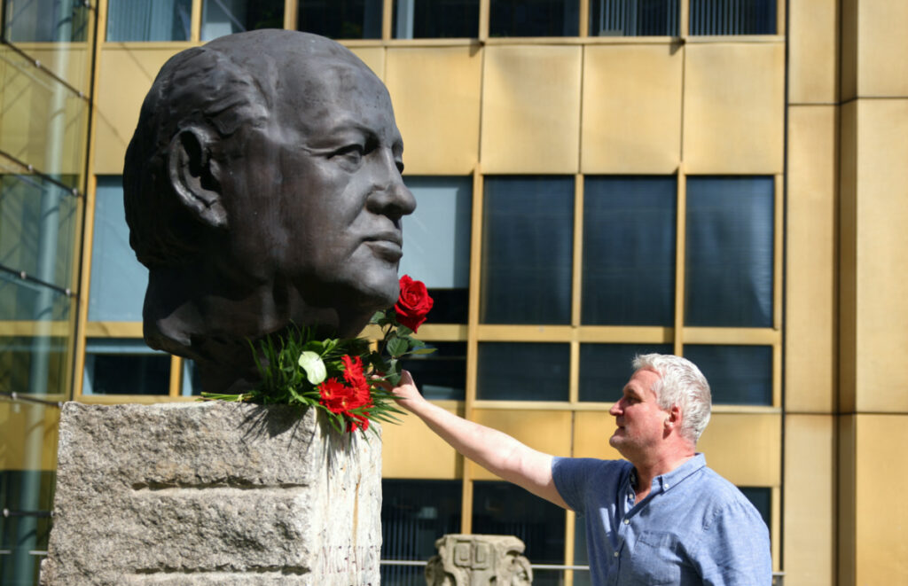 Germany Berlin Gorbachev bust