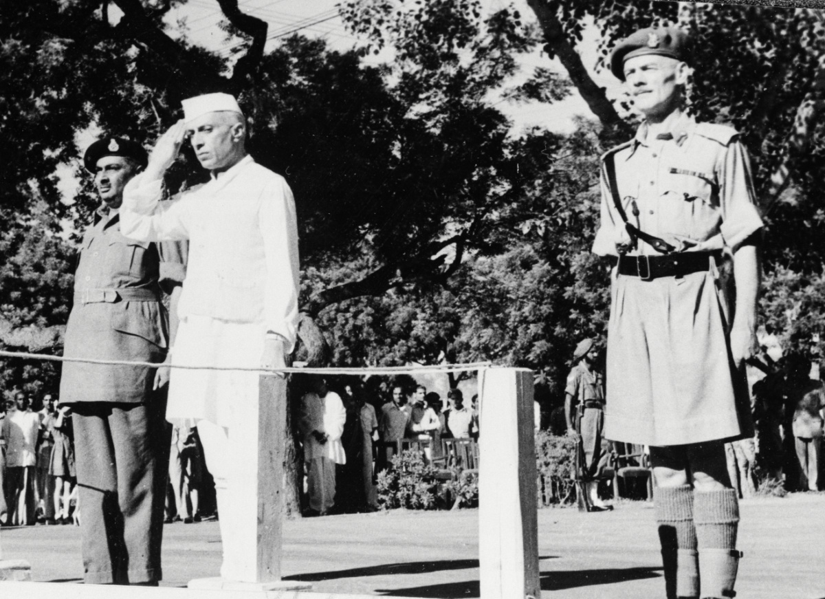 India Nehru 15th August 1947
