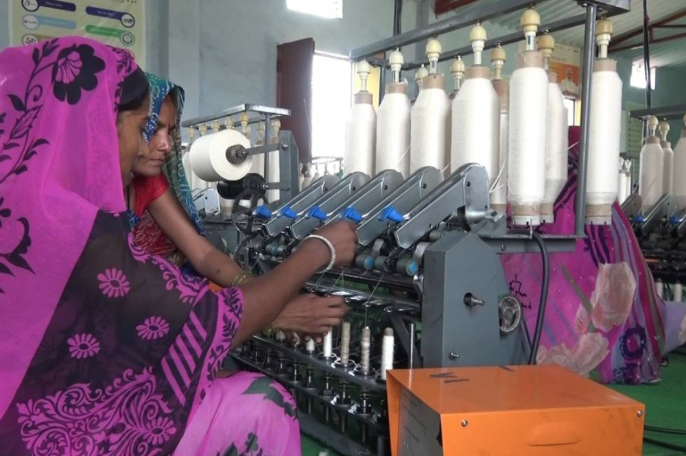 India solar cotton spinning1