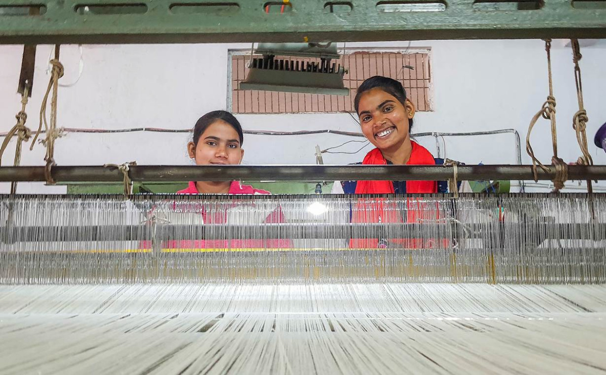 India solar cotton spinning2
