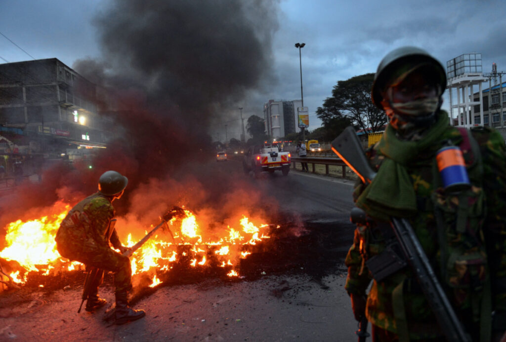 Kenya Nairobi election protests