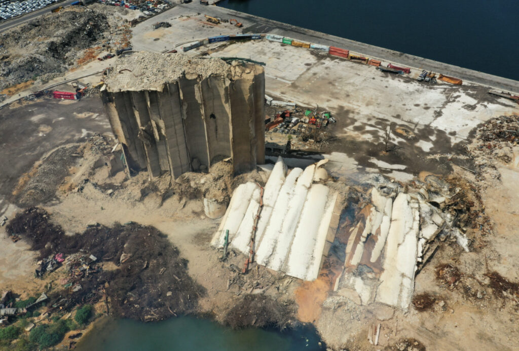 Lebanon Beirut silos