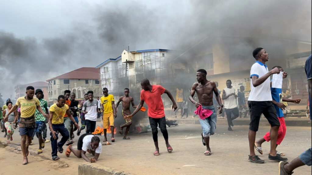 Sierra Leone Freetown protests1