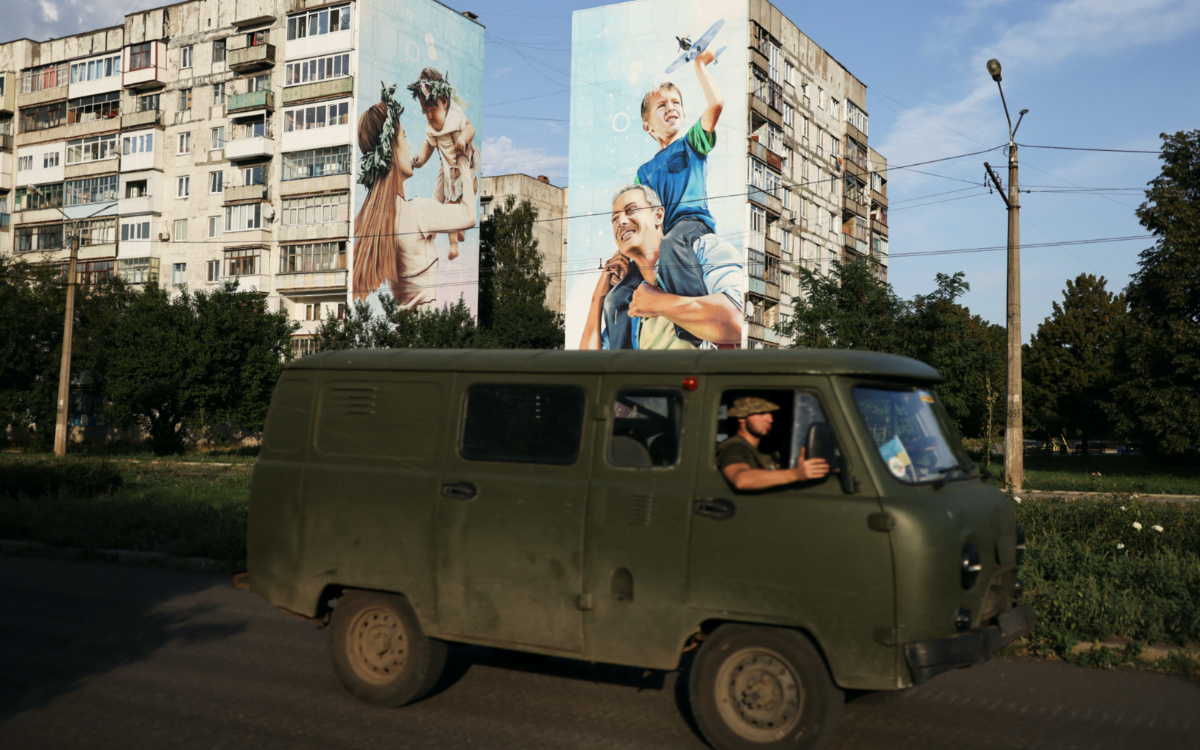 Ukraine Bakhmut murals