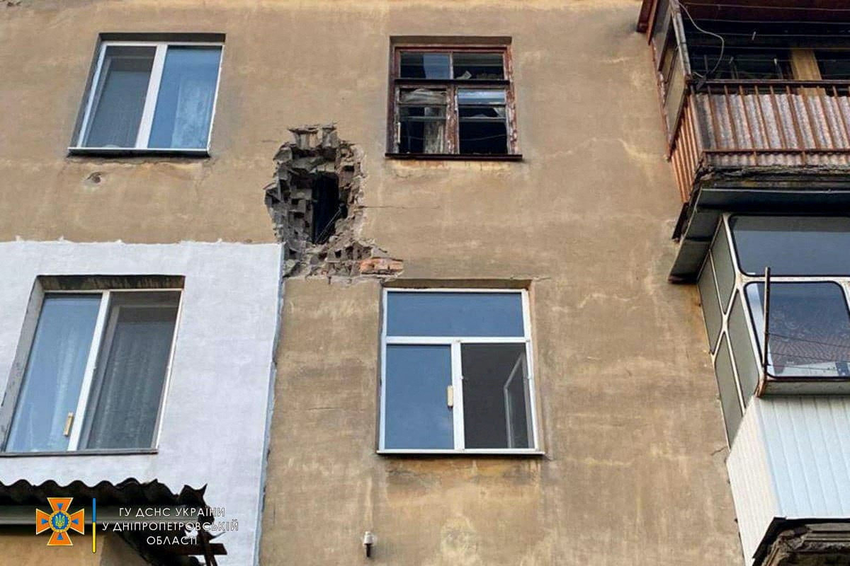 Ukraine Marhanets damaged building2